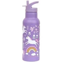 A Little Lovely Company Trinkflasche Edelstahl 500ml Langlebig kindgerechter Verschluss