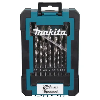 Makita HSS-GS Metallbohrer-Set 19-tlg. Ø 1-10 mm - D-78352