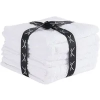 Sansibar Sylt Seiftuch Sansibar 6er Set Frottier-Serie Classic, 30x30 cm, (Set), mit hochwertiger Sansibar Säbel Stickerei
