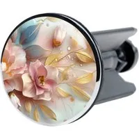 Sanilo Waschbeckenstöpsel Florentia, Ø 4,0 cm, hochwertig, universell, mit Motiv, 100% wasserdicht