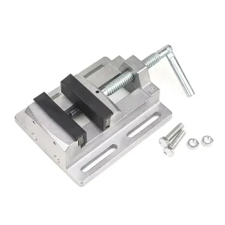 3 Inch Parallel-Jaw Vice 80mm Jaw Opening Drill Press Vise Aluminum Alloy Adjustable Worktable Milling Machine Pliers Du