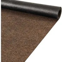 ANRO Läufer, Eckig, Höhe: 3 mm, Textil gerippt gehärtete Streifen stark Belastbar