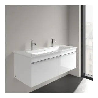 Villeroy & Boch Venticello Waschtisch 4104CK01 120x50cm, weiss, 2 Hahnlöcher, mit Überlauf