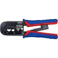 Crimpzange 97 51 10 SB blau/rot, RJ-11/12 und RJ-45-Stecker