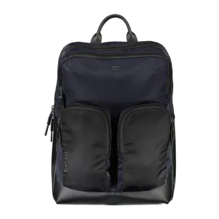 Blauer Polyethylen-Rucksack
