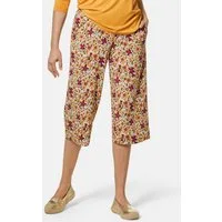 GOLDNER 7/8-Caprijeans Attraktive Druckhose Louisa mit weichem Fall