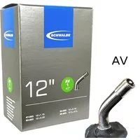Schwalbe Fahrradschlauch Schwalbe Fahrrad-Schlauch AV1 12'' 47/62-203 AV40mmv 45Grad