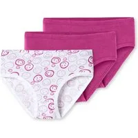 Schiesser Hüftslip Fine Rib (3-St) Hüft‑Slip, Low Rise Slip, Low Waist Slip