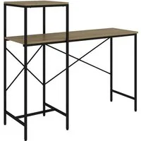 Vicco Schreibtisch Fyrk, Eiche rustikal, 120 x 40 cm (1-St)