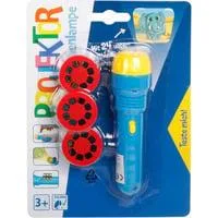 Projektor Taschenlampe inklusive drei Projektor Scheiben