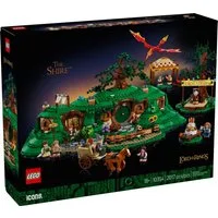 LEGO® Icons 10354 Der Herr der Ringe: Das Auenland Konstruktionsspielsteine, (Set, 2017 Teile)