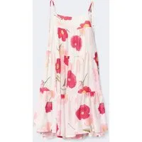 Gina Tricot Sommerkleid - Blumiges Sommerkleid - Kleid Damen mit Trägern
