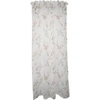 EXPERIENCE Vorhang Schlaufenschal verdeckte Schlaufe Seitenschal Schlaufenvorhang 2557 Grau Rosa Weiß 140x245 cm (1 St), Schlaufen, halbtransparent, Effektvoile, Multifunktionsband