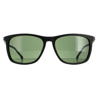 Hugo Boss Rectangle Mens Matte Schwarz Grün BOSS 1249/S/IT
