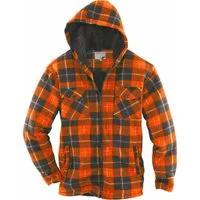 Terrax Workwear Langarmhemd Thermohemd mit Teddyfutter