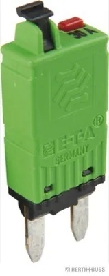 HERTH&BUSS Sicherungsautomat, Mini, 24V fast trip grün - 50295996