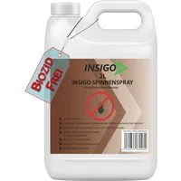INSIGO Insektenspray Spinnen-Spray Hochwirksam gegen Spinnen, 2 l, biozidfreie Formel, auf Wasserbasis, geruchsarm, brennt / ätzt nicht