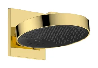 Hansgrohe Rainfinity Kopfbrause 250 3jet mit Wandanschluss, Polished Gold Optic, 26232990 26232990