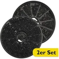 BOMANN Aktivkohlefilter KF 575, 2er Set, für DU 7612 G