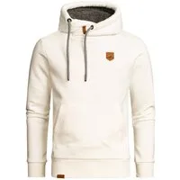 Amaci&Sons Kapuzenpullover YONKERS Kapuzenpullover mit Plüsch-Kapuze Herren Basic Sweatjacke Pullover Plüsch Hoodie Sweatshirt