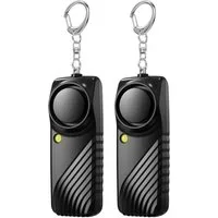 FELIXLEO 130dB lauter Alarm und LED Licht fuer maximale Sicherheit im Notfall Alarmanlage