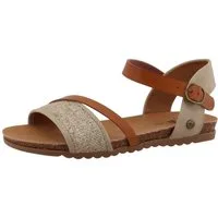 Mustang Shoes Nannette Riemchensandale Sommerschuh, Sandalette mit verstellbaren Riemchen