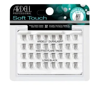 Ardell Lash Trios Geknotete Flares, Soft Touch, #lang, Schwarz, Größe 32