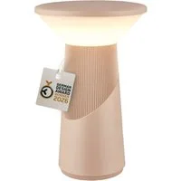 Briloner Leuchten LED Tischleuchte Tischlampe kabellos Akku USB-C Touch dimmbar Design Award, LED wechselbar, 2700K, 15x24 cm, Akku tauschbar, Indoor/Outdoor, Wohnzimmer, Balkon