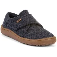 froddo® BAREFOOT WOOLY Hausschuh barfoot Klettschuh für zu Hause, Kindergartenschuh mit Wollfutter