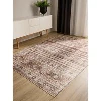 benuta Teppich George, rechteckig, Höhe: 5 mm, Vintage-Look, Kurzflor, Teppich Wohnzimmer, Schlafzimmer, Waschbar