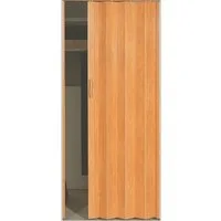 Vivaldi Falttür Höhe 203 cm für Türbreite bis 92 cm Schiebetür Farbe Eiche acco280 (1 Packung Karton, 1-St., 1 Set), teils montiert