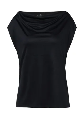 s.Oliver BLACK LABEL - T-Shirt blau - Gr. - 36