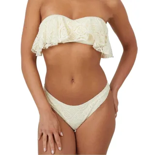 Brave Soul - Bikinihöschen für Damen, gehäkelt (Gelb)
