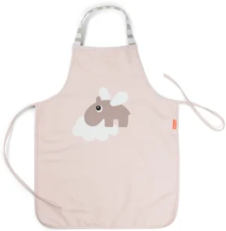 Done by Deer wasserabweisende Kinderschürze - Happy Clouds Powder