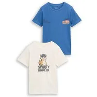 TOM TAILOR T-Shirt (Packung, 2-tlg) im 2er Pack
