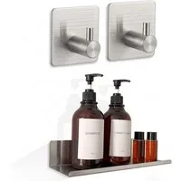 LIVINA HOME Handtuchhaken Handtuchhaken Haken selbstklebend, Duschablage ohne Bohren, Badezimmer, Bad, Küche