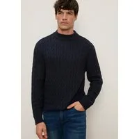 Bruno Banani Stehkragenpullover aus Strick, Regular Fit, mit normaler Länge