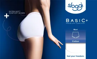 sloggi - sloggi Basic+ Maxi weiss - Gr. - 46