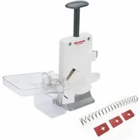 WESTMARK Entsteiner Kirschen-Doppelentkerner & Pflaumenentsteiner, inkl. Verschleißteil-Se, Aluminium, SAN, Edelstahl, TPE, Stahl