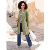 Witt Strickjacke Strickmantel Langarm Ajour