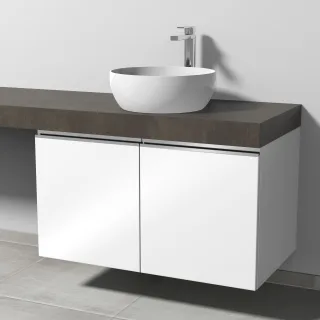 Sanipa Waschtischunterbau mit Türen 2morrow (L2364) 510x900x520 Weiß-Glanz, L236478 L236478
