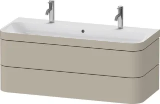 Duravit Happy D.2 Plus c-bonded Set wandhängend Taupe 1175x490x480 mm - HP4640O60600000 HP4640O60600000