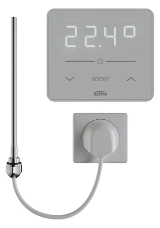 Heizeinsatz WWS, 800 Watt Schutzklasse 1, RAL 9003, Kermi, weiss, ZE04360004 ZE04360004