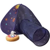 relaxdays Spielzelt Pop Up Spielzelt Weltraum