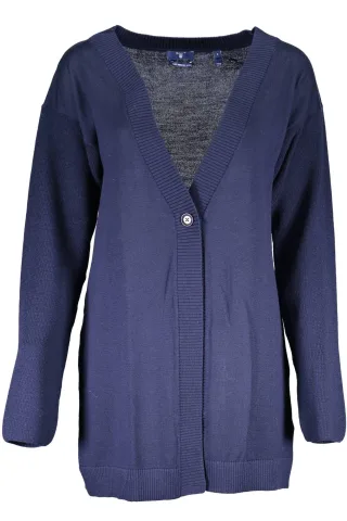Merinowolle Cardigan V-Ausschnitt Relaxed Fit
