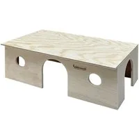 ELMATO Nagerhaus Elmato 12811 Freddy´s Meerschweinstation 45x27x16 cm