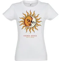 Youth Designz Print-Shirt Sonne & Mond Damen T-Shirt mit Lustigen Print Geschenk Statement mit witzigen Logo für Damen