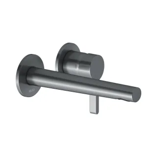 Keuco EHM-Waschtischarmatur Edition 400 51516, UP, Ausl., 219 mm, Schwarzchrom geb., 51516130200 51516130200