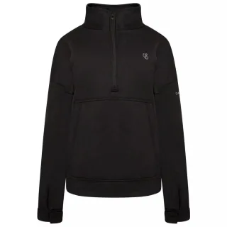 Dare 2B Womens/Ladies Laura Whitmore Recoup II Half Zip Sweatshirt (Schwarz)
