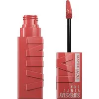 MAYBELLINE NEW YORK Lippenstift SUPER STAY VINYL INK, mit mattem Finish, flüssige Textur, bis zu 16h Halt